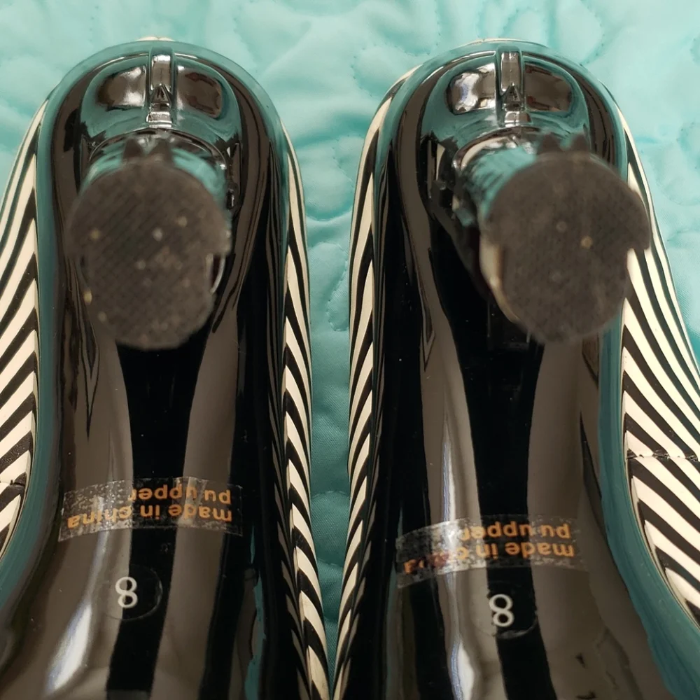 Highest Heel Pistol Gun Heel Shoes Size 8